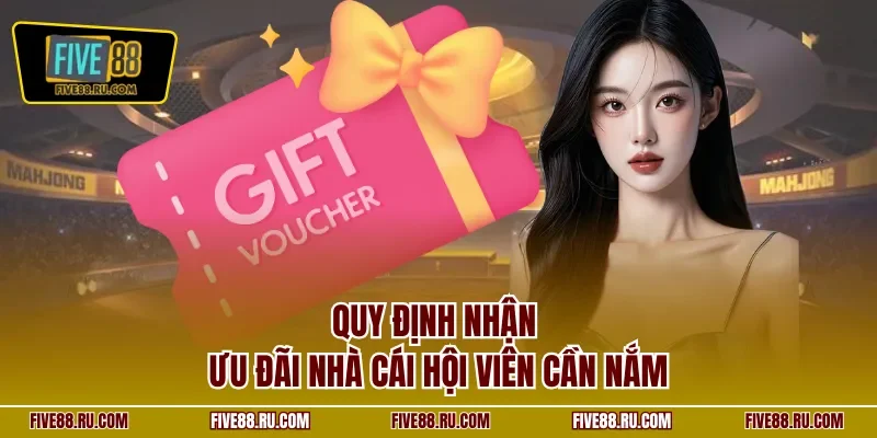 Quy định nhận ưu đãi nhà cái hội viên cần nắm